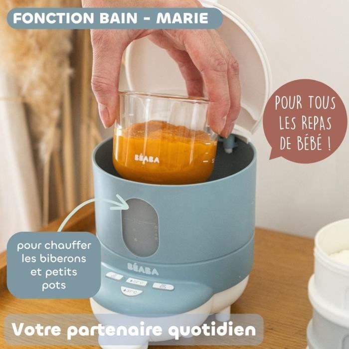 Préparateur de biberons - BEABA - BIB'EXPRESSO - Bleu baltique