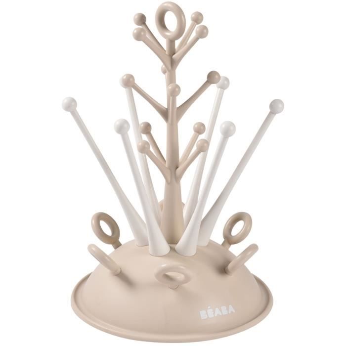 Egoutte-biberons arbre - BEABA - Jusqu'a 6 biberons - Argile
