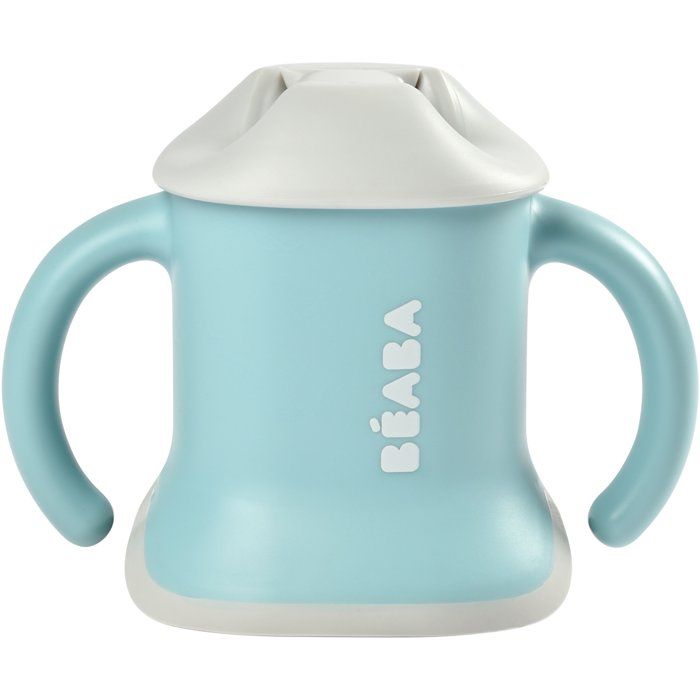 Tasse 3-en-1 - BEABA - Evoluclip - Bleu