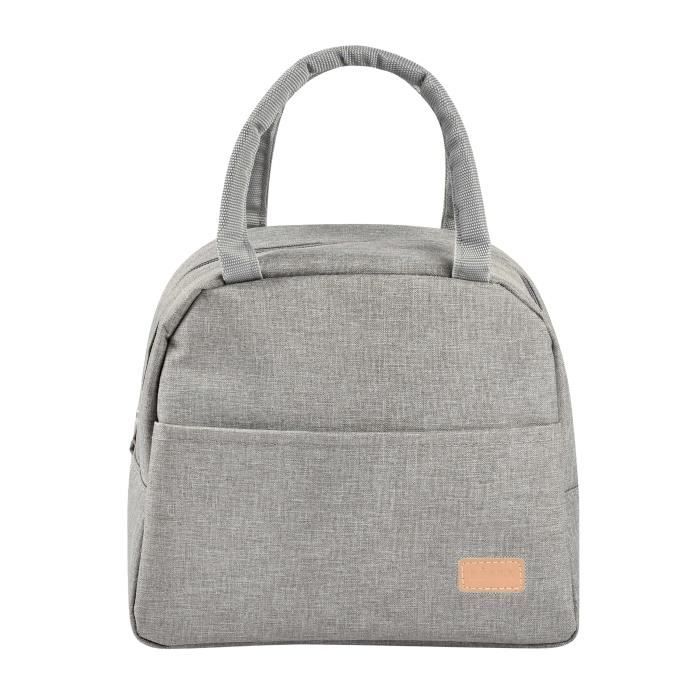 BEABA, Sac Repas isotherme Gris Chiné