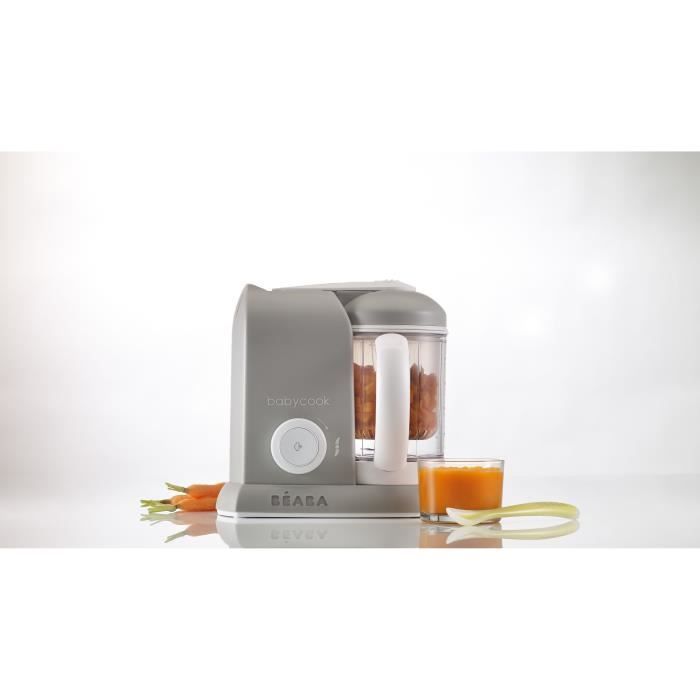 Robot cuiseur - BEABA - Babycook Solo - 1100 ml - Gris