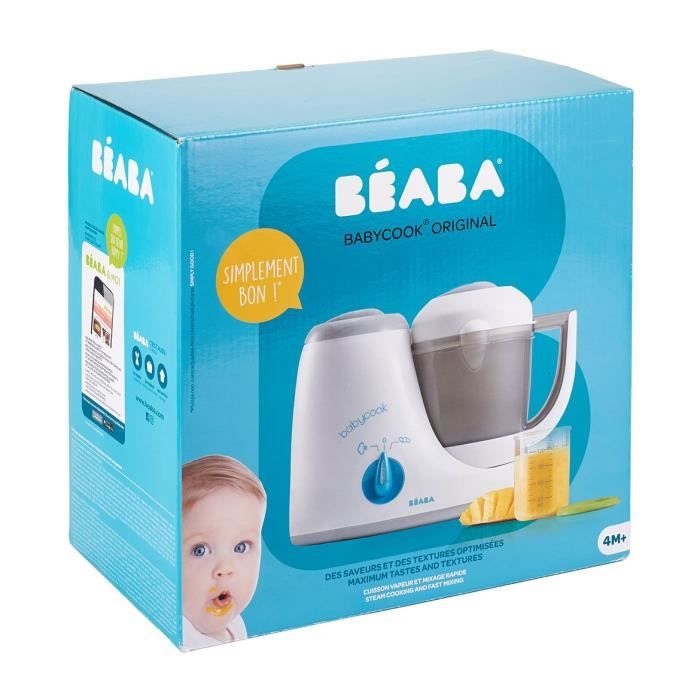 BÈaba Babycook Original Robot Cuiseur Gris Bleu