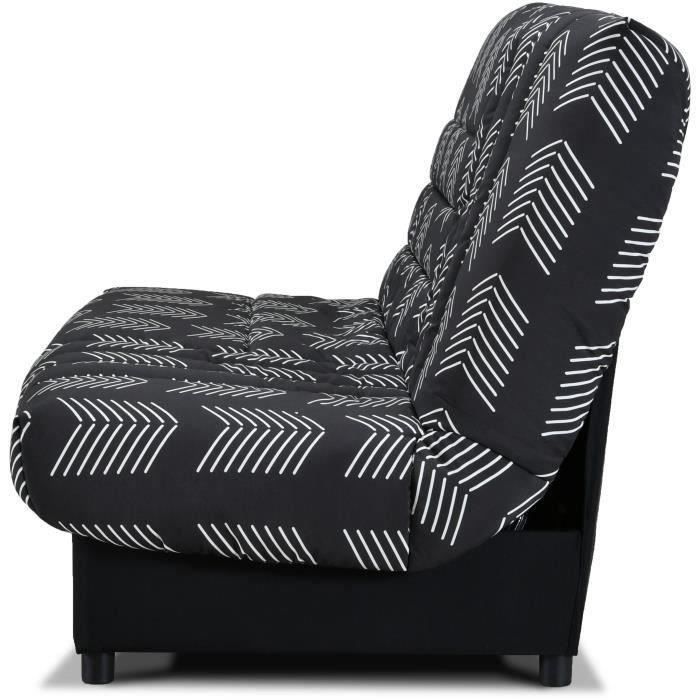 COMFORT BULTEX Banquette clic-clac 3 places - Made in France - L 192 x P 95 cm - BEIJA