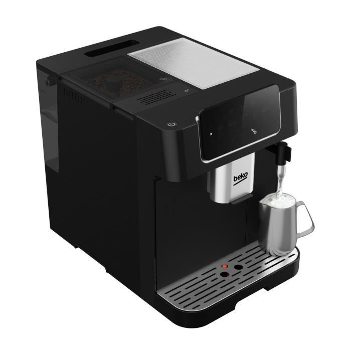 Machine a café avec broyeur - BEKO - CEG7302B - 1350 W - 19 bars - Noir