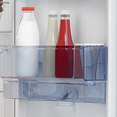 RÈfrigÈrateur congÈlateur bas BEKO CRCSA366K40DXBN - 343 L (223+120) - mÈtal brossÈ