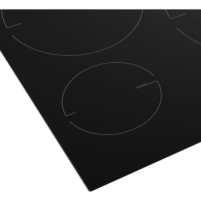 Plaque a induction - BEKO - 3 foyers - 60 cm - Noir - HII63405MT