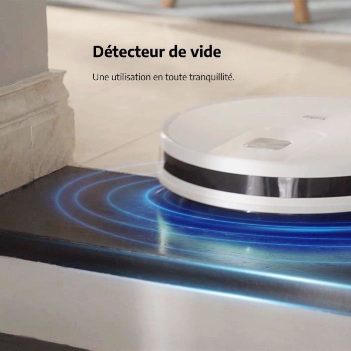 BEKO VRR60314VW - Aspirateur Robot Laveur 2 en 1 Connecté - Autonomie 150 minutes - 2000 pa - Blanc