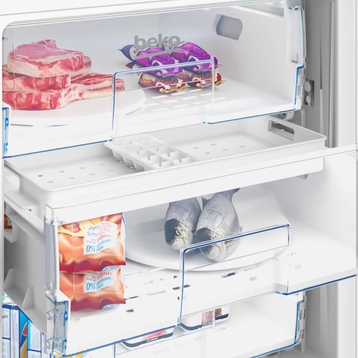 CongÈlateur IntÈgrable armoire BEKO BU1204N - 3 tiroirs - Porte rÈversible