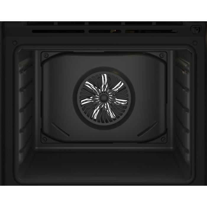 Four multifonction encastrable - Pyrolyse - BEKO - BBIE11300BMP - Noir - Porte froide - 59,4 x 56,7 x 59,5 cm