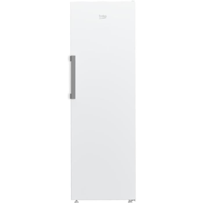 CongÈlateur armoire - BEKO - B1RFNE314W - Froid ventilÈ - Classe E - 286 L - 186,5 x 59,7 x 70,9 cm - Blanc