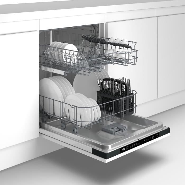 Lave-vaisselle tout encastrable BEKO BLVI74F - 13 couverts - 48 dB