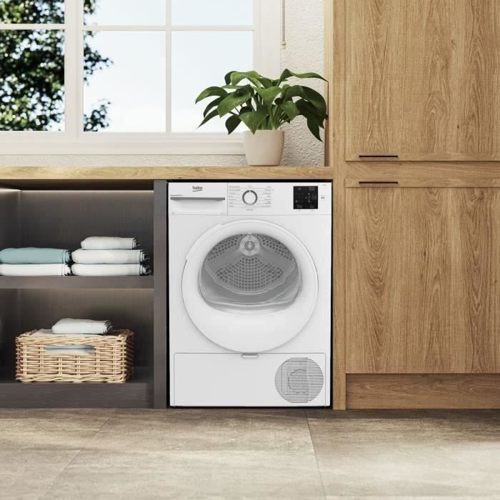 Seche-linge pompe a chaleur BEKO b300 Eco sense D0H1710 - 7 kg - L60cm - Blanc