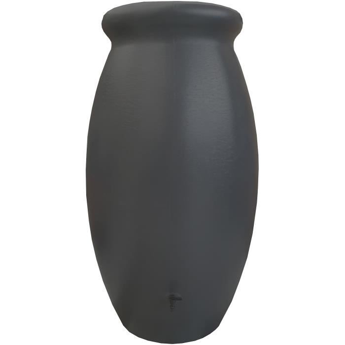 Récupérateur d'eau Jarre Toscan - BELLI - 1000 L - Anthracite