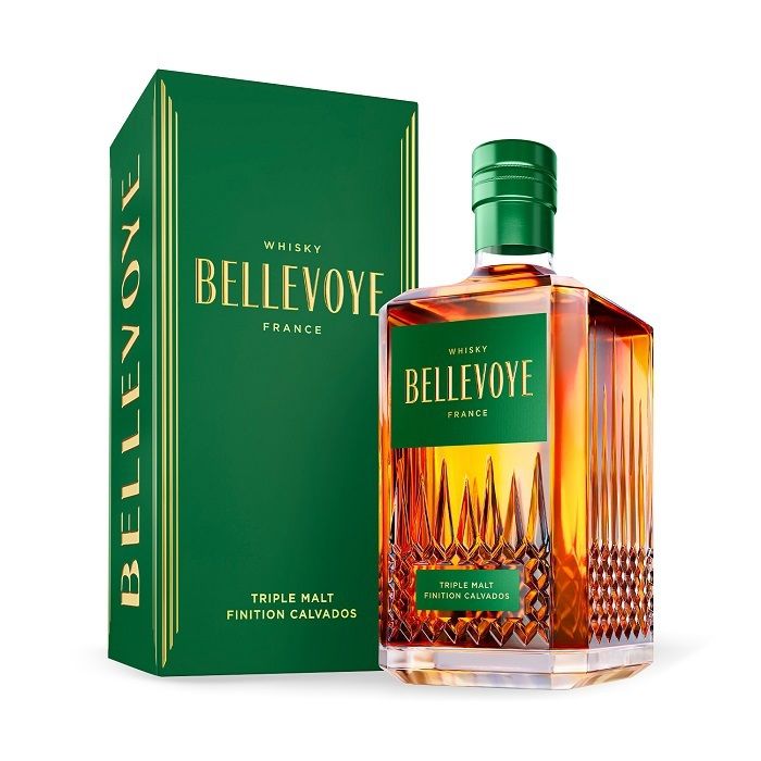 BELLEVOYE - VERT - Whisky - Triple Malt - Origine : France - 43 % alcool - bouteille 70 cl
