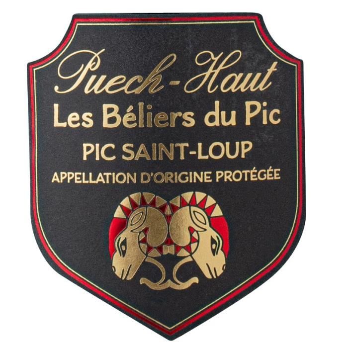 Château Puech-Haut Les Béliers du Pic 2021 Syrah - Vin rouge de Languedoc