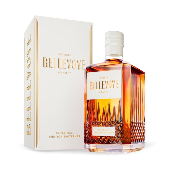 BELLEVOYE - BLANC - Whisky - Triple Malt - Origine : France - 40 % alcool - bouteille 70 cl