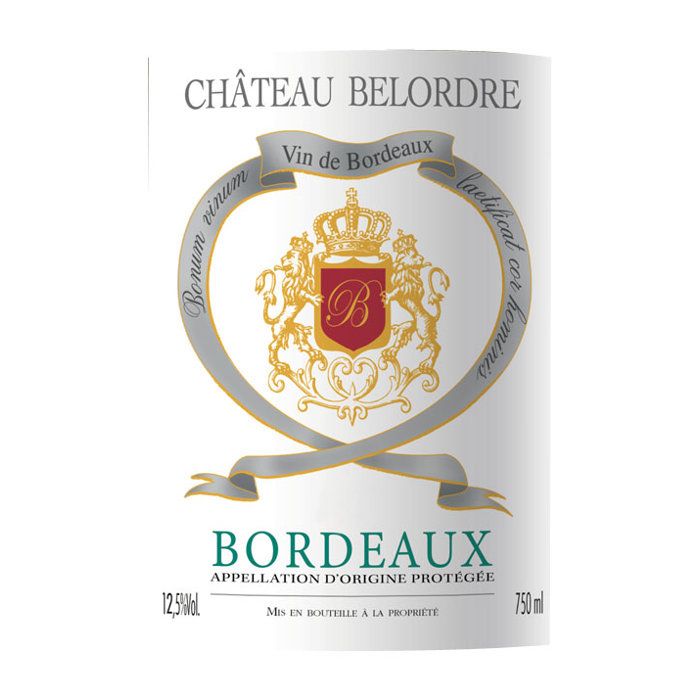 Château Belordre 2023 Bordeaux - Vin blanc sec de Bordeaux