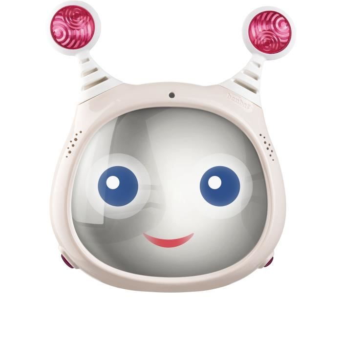 Miroir rÈtroviseur - BENBAT - Oly - Miroir d'appui-tete rÈglable avec tÈlÈcommande - 25,4 x 29,7 x 7,8 cm - Beige