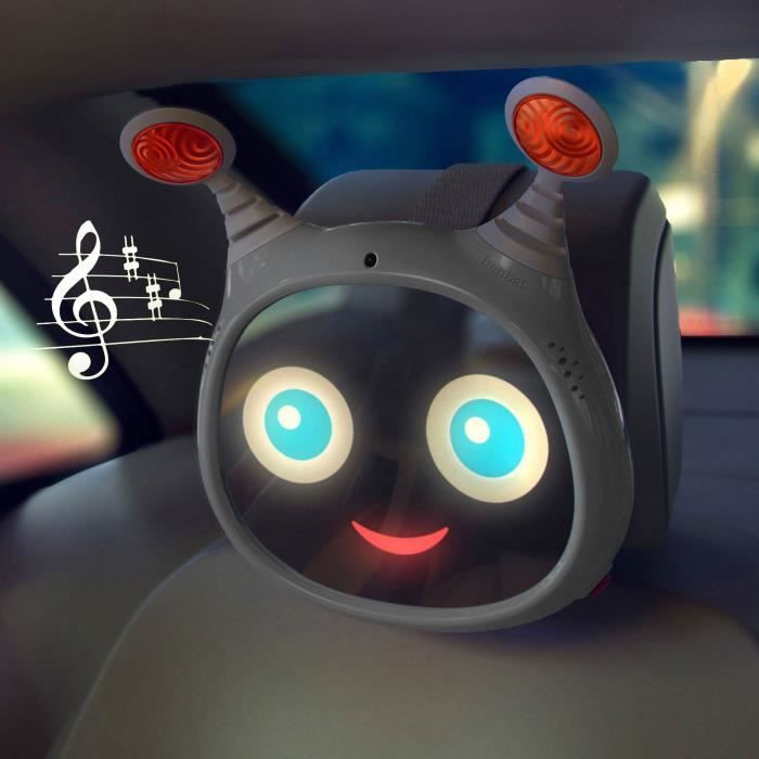 Miroir rÈtroviseur - BENBAT - Oly - Miroir d'appui-tete rÈglable avec tÈlÈcommande - 25,4 x 29,7 x 7,8 cm - Beige