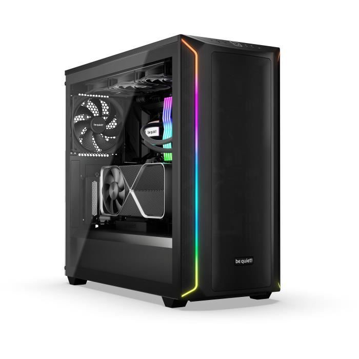 Boîtier PC - BE QUIET! - Shadow Base 800 DX - Noir - Midi Tower - Excellente circulation de l'air