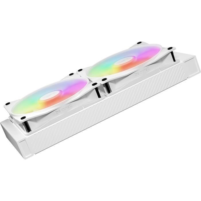 BE QUIET! - Light Wings LX - Ventilateur Boîtier - BL131 - 140 mm - PWM high - Speed White Triple - Pack