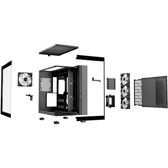 Boîtier PC - BE QUIET! - Light Base 600 LX - RGB - Verre trempé - USB 3.0