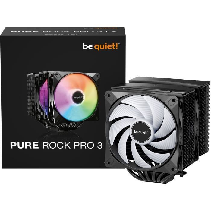 BE QUIET! - Pure Rock Pro 3 LX - Ventirad CPU - BK043 - Black