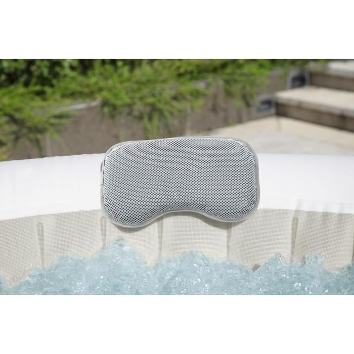 Spa gonflable BESTWAY - Lay-Z-Spa Hollywood - 196 x 66 cm - 4 a 6 places - Rond (Couverture, cartouche, diffuseur, LED...)