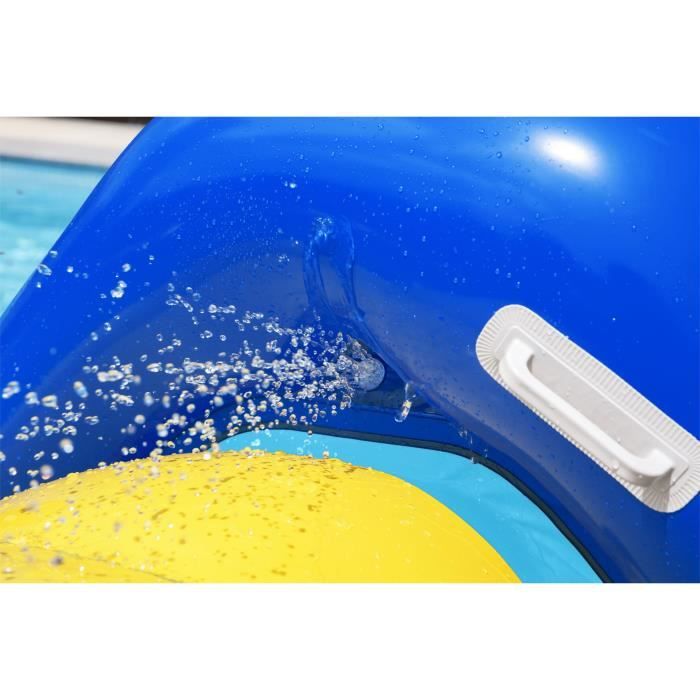 Toboggan gonflable géant - BESTWAY - 52453 - 247 x 124 x 100 cm - 3 ans et + - 75 kg