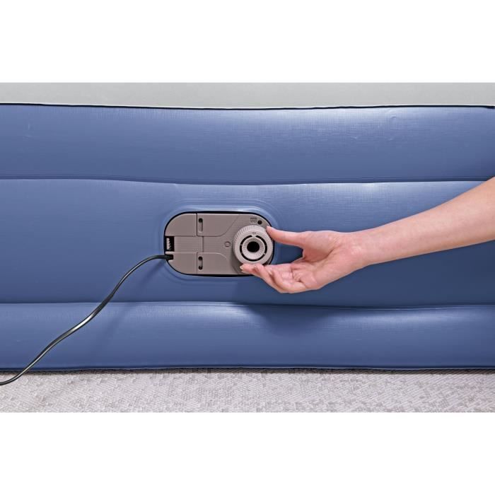 Lit Gonflable - Bestway - Tritech Double - 203x152x46 cm - 300 Kg - Gonflage en 4 Minutes