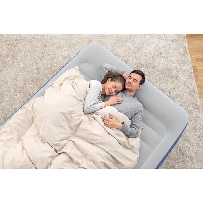 Lit gonflable - Bestway - Tritech - 152 x 203 x 46 cm - 2 places - Pompe intégrée