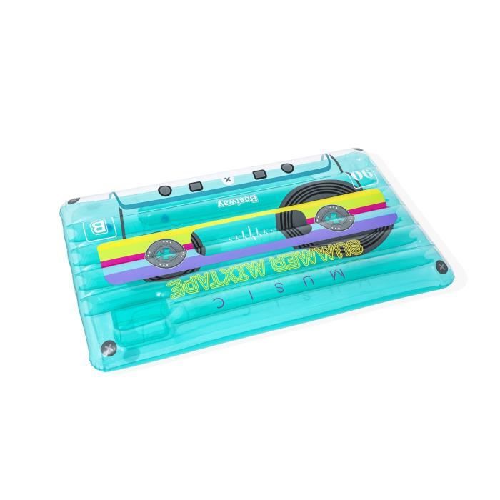 Matelas gonflable de piscine - BESTWAY - Cassette Retro