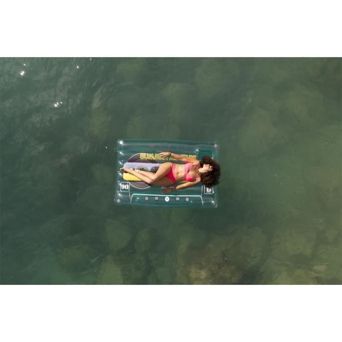 Matelas gonflable de piscine - BESTWAY - Cassette Retro