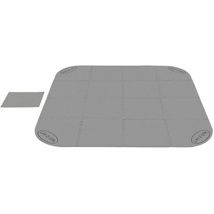BESTWAY - Tapis de sol pour spa carrÈ ou rond Lay-Z-Spa 196 x 196 cm