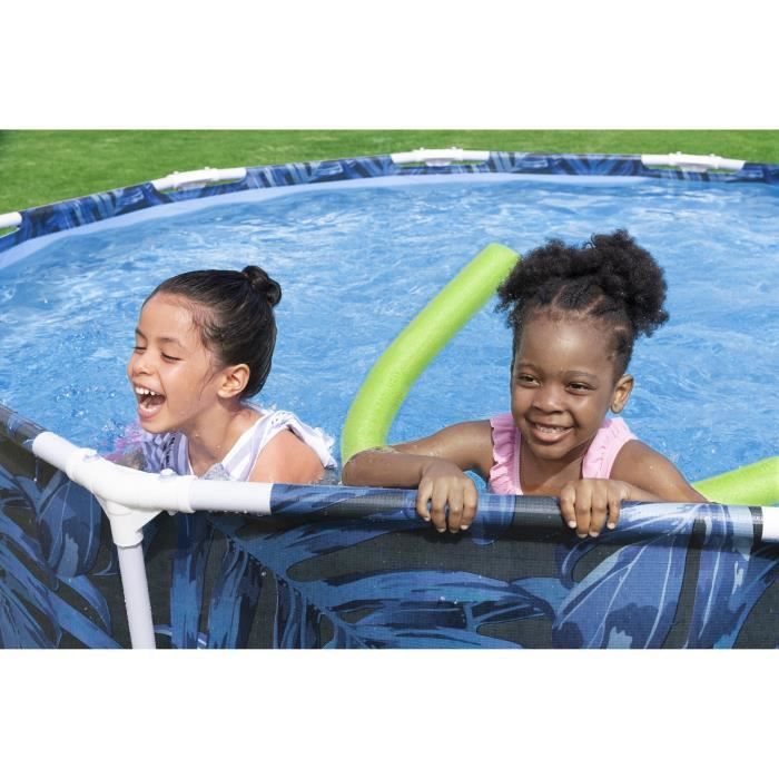 Piscine hors sol tubulaire BESTWAY - Steel Pro - 305 x 66 cm - Ronde