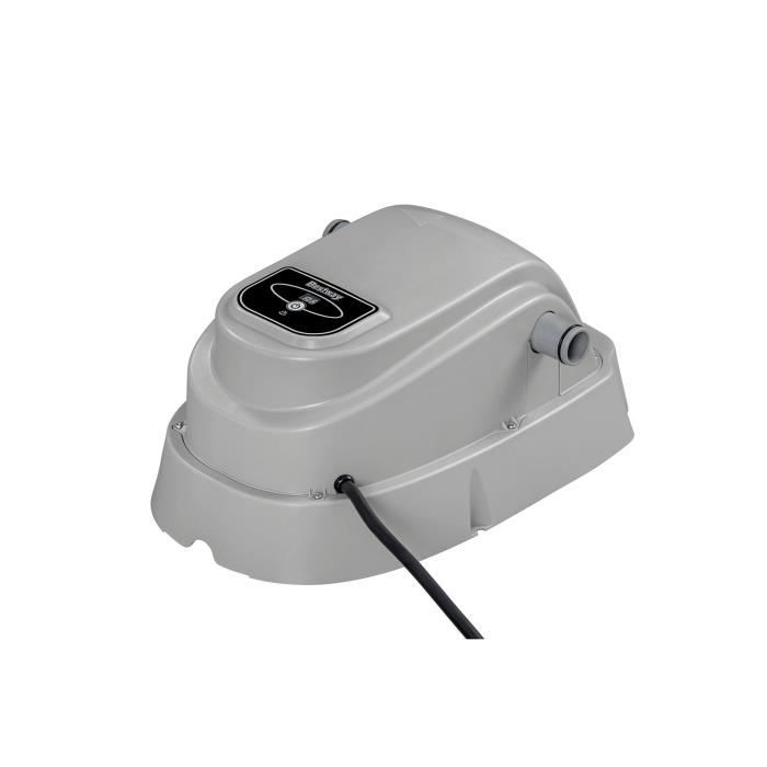 Réchauffeur électrique - Bestway - Pour piscine hors sol - Gris