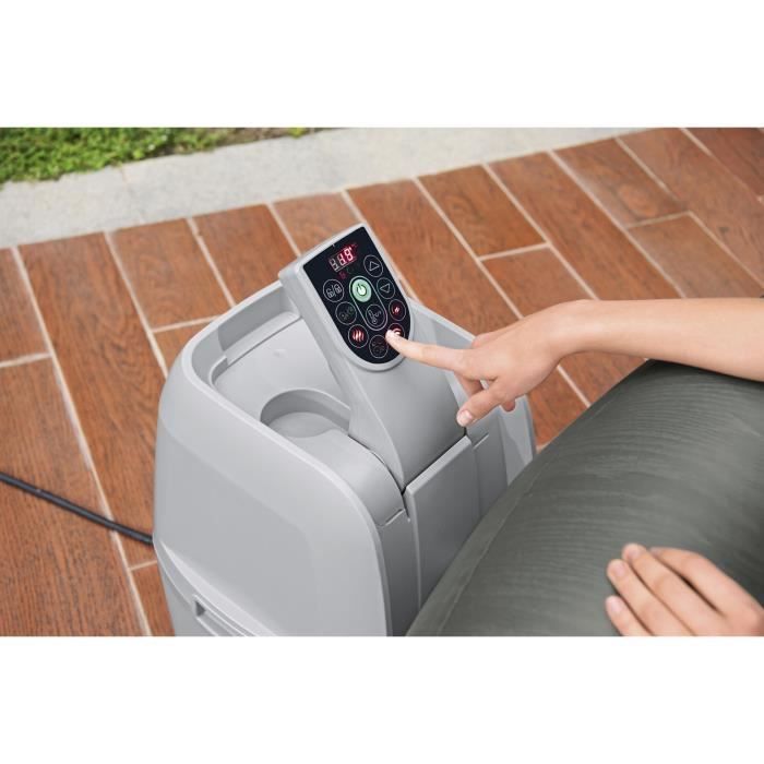 Spa gonflable BESTWAY - Lay-Z-Spa Mauritius - Avec Wifi - Airjet 180 Airjets - 270 x 180 x 71 cm - 5 a 7 places - Rectangulaire