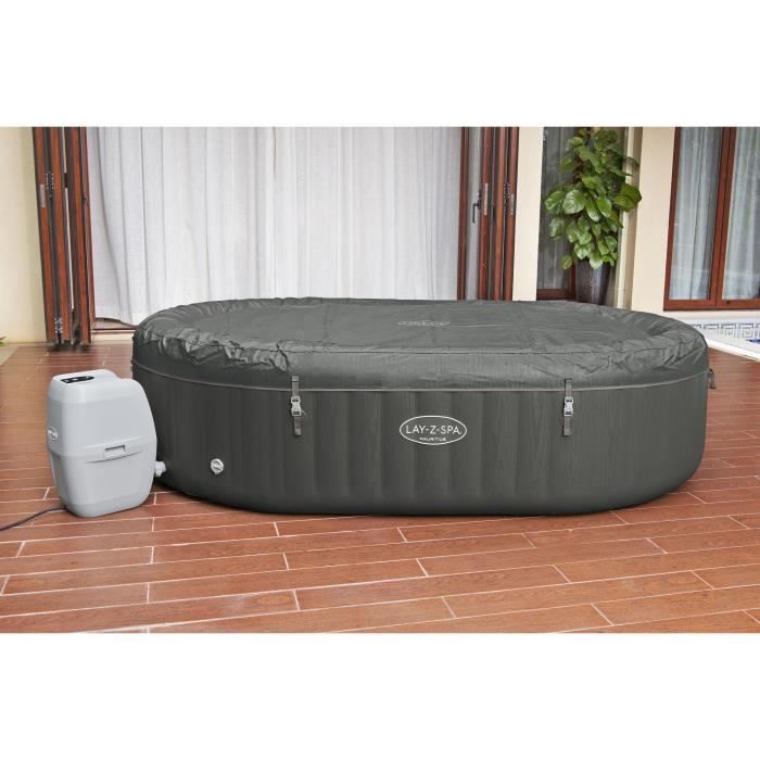Spa gonflable BESTWAY - Lay-Z-Spa Mauritius - Avec Wifi - Airjet 180 Airjets - 270 x 180 x 71 cm - 5 a 7 places - Rectangulaire