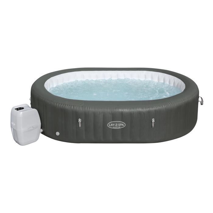 Spa gonflable BESTWAY - Lay-Z-Spa Mauritius - Avec Wifi - Airjet 180 Airjets - 270 x 180 x 71 cm - 5 a 7 places - Rectangulaire