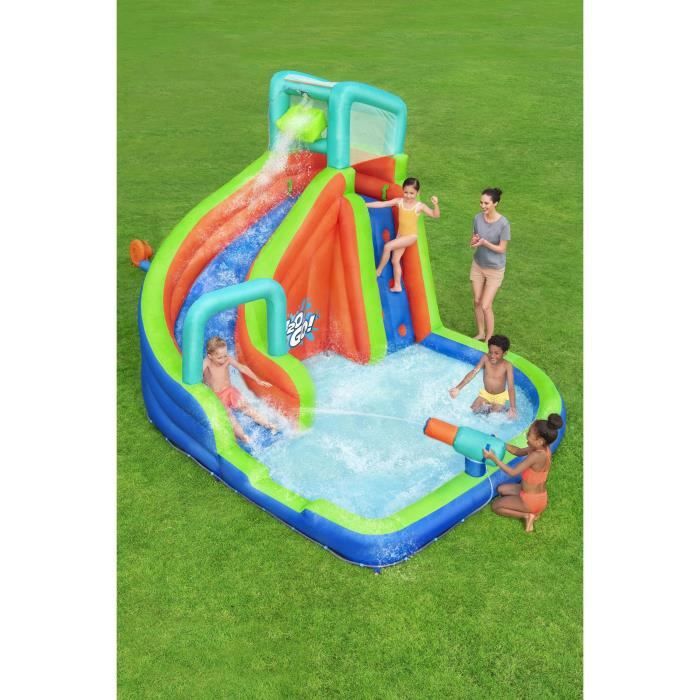 Parc aquatique gonflable - Bestway - Turbo Splash H2OGO!