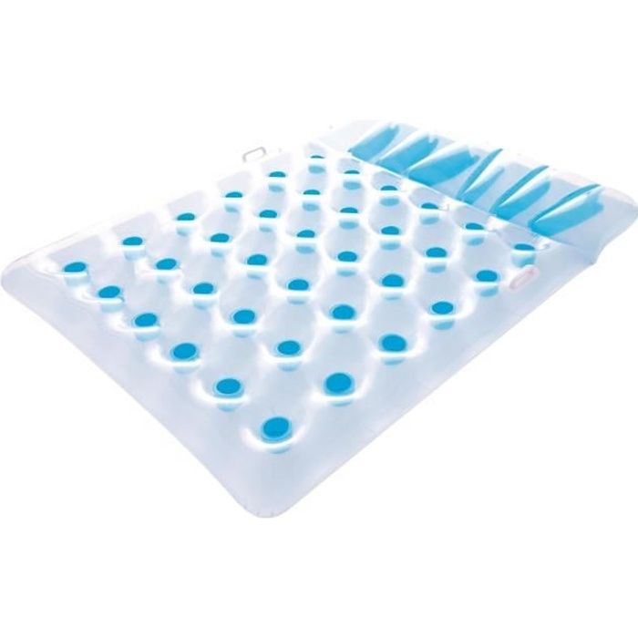 Matelas gonflable de piscine double - BESTWAY - Bleu