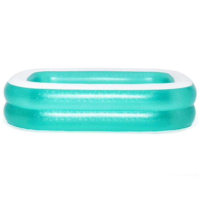 Piscine gonflable pour enfants- Bestway - Rectangulaire - 201 x 150 x 51 cm - Bleu