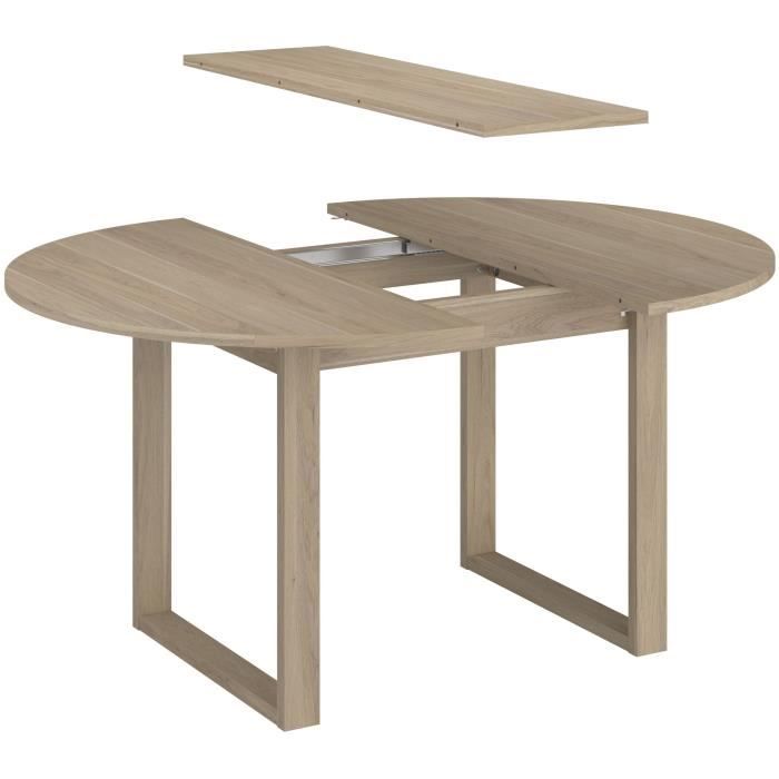 Ensemble buffet et table ronde extensible - BETTY - Chene - PARISOT