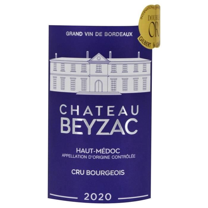 Château Beyzac 2020 Haut Médoc Cru Bourgeois - Vin rouge de Bordeaux