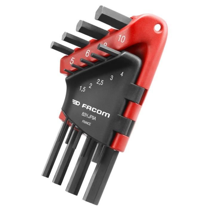 Boite a Outils - FACOM - BP.C19NCM1PB + 16 Outils (Livré avec 5 Tvis Protwist + 9 Clés mâles + 1 pince multiprise + 1 Mesure