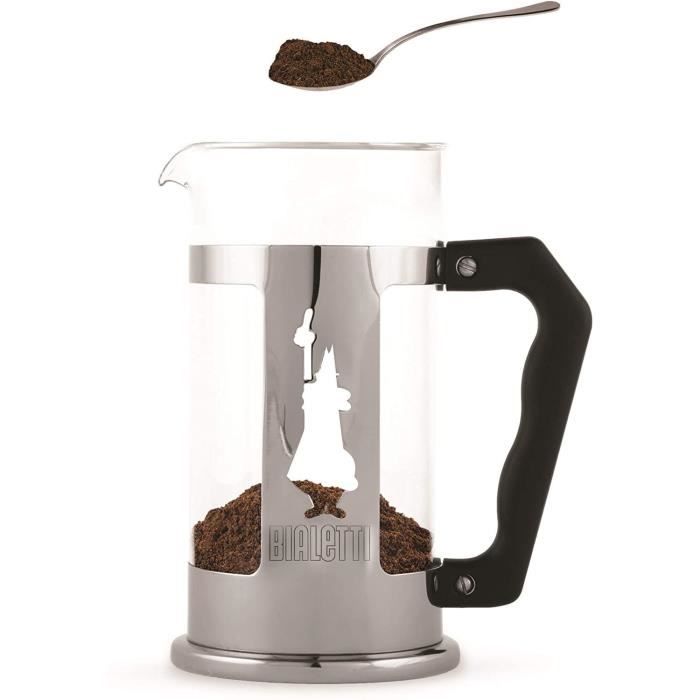 Cafetiere a piston - BIALETTI - 0003160/NP - 350 ml - Acier