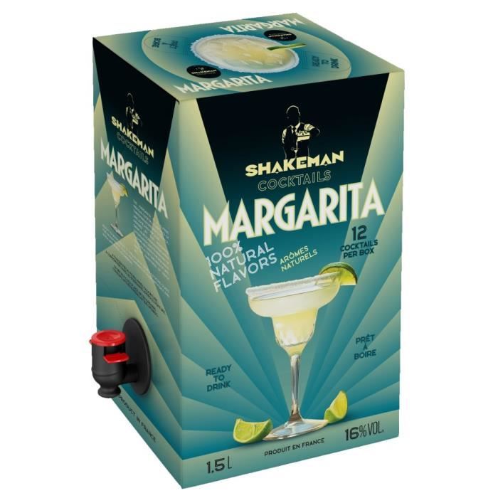 Shakeman - Margarita - Cocktails pret a boire - 16,0% Vol. - 150 cl