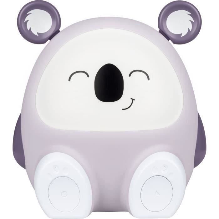 Enceinte lumineuse & veilleuse - BIGBEN - Koala - Bluetooth 5.0, 15W, Veilleuse réglable, Minuterie, Batterie USB-C