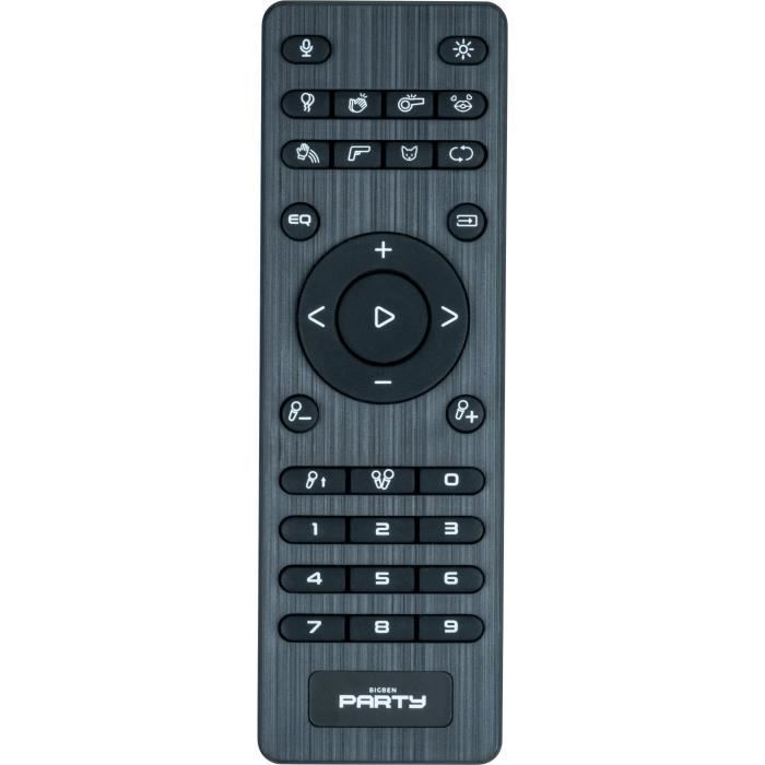 BIGBEN PARTYBTHPMAX - Enceinte lumineuse sans fil - Bluetooth 5.3 - 200W - USB, SD, Aux-In - Micro filaire (idÈal KaraokÈ)