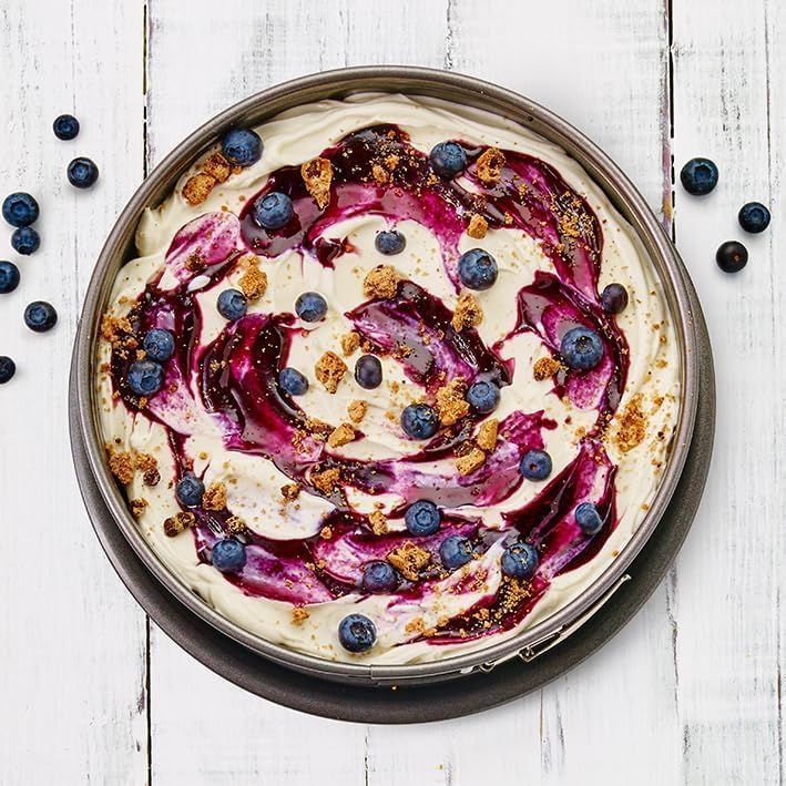 Moule a fond amovible - BIRKMANN - EASY BAKING - Acier carbone - Anti adhésif - 24 x 24 x 9 cm